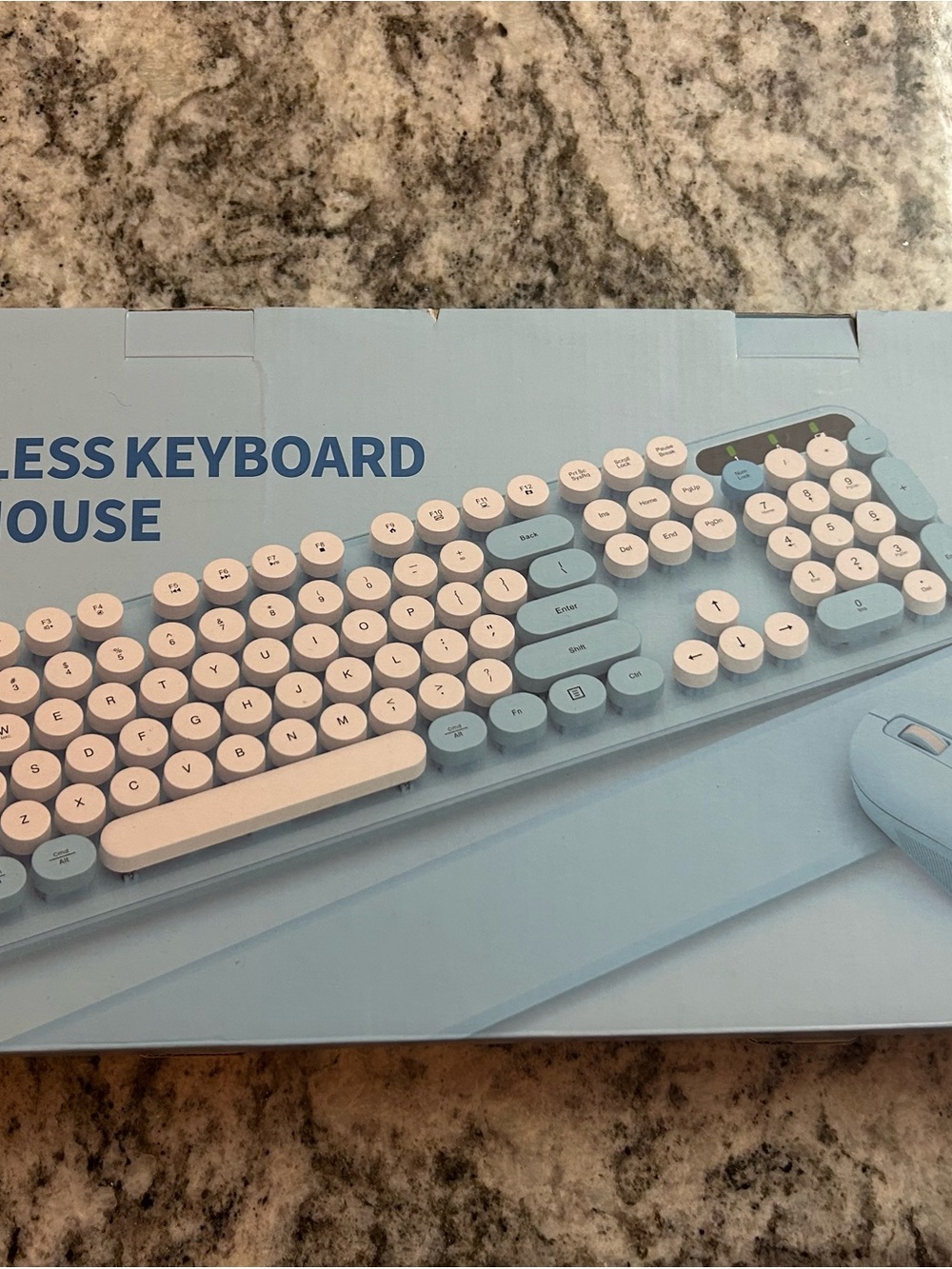 KC302 Wireless Keyboard And Mouse Combo Open Box Never Used
